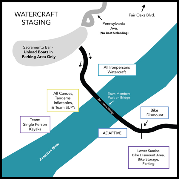 Boat Staging Map 
